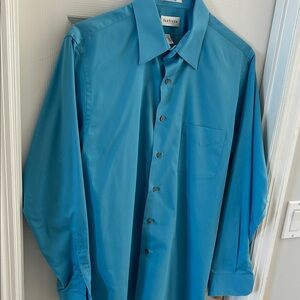 Van Heusen Men's Teal Dress Shirt